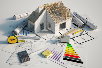 Maquette et plan de travaux 