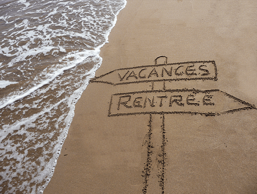 Plage , rentrée , vacances 