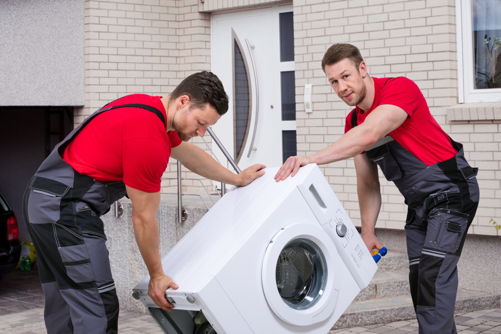 Déménagement d'une machine à laver