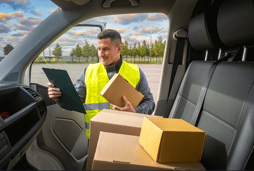 Chauffeur livreur