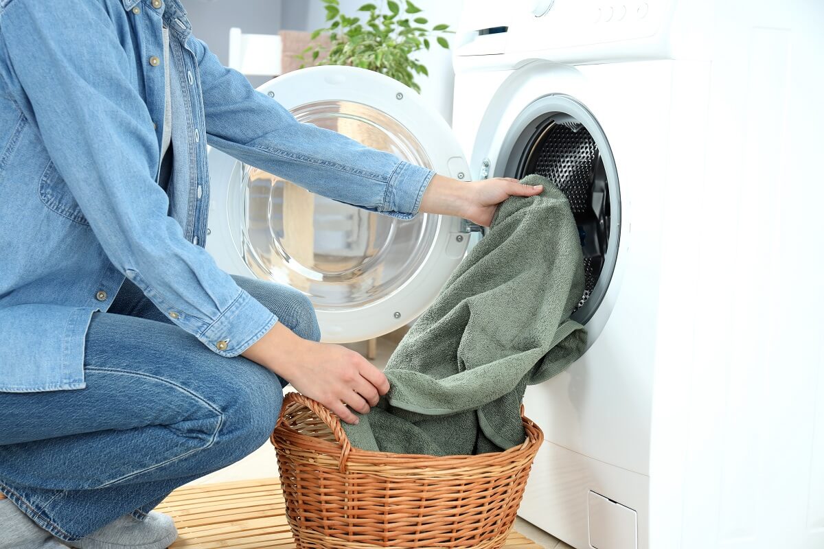 vider une machine à laver pour déménager